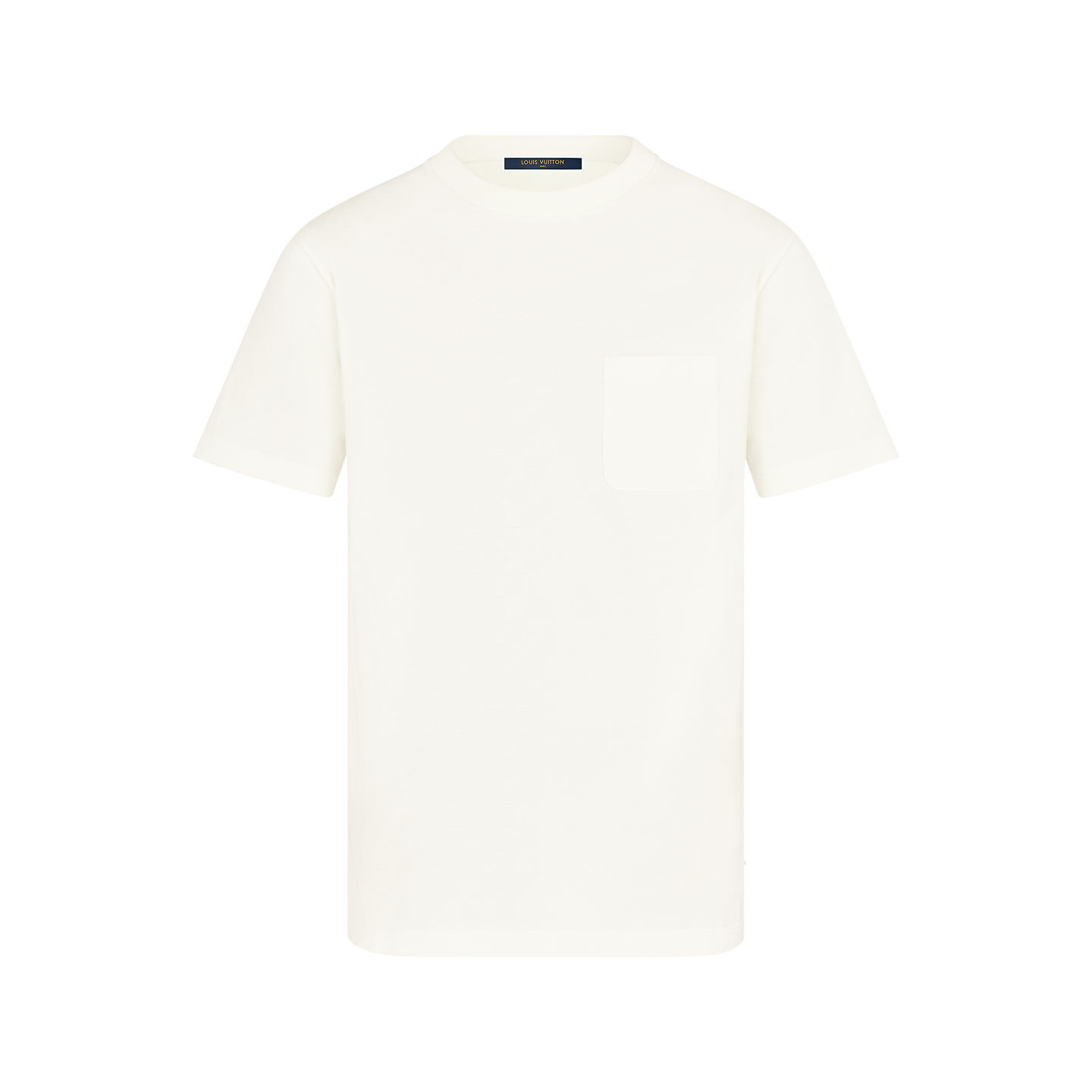 Ciabalù T-Shirt Uomo in Filo con Taschino Maglietta Maniche Corte Tinta Unita Bordi a Costine Scollo Tondo Slim Fit